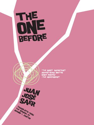 cover image of The One Before